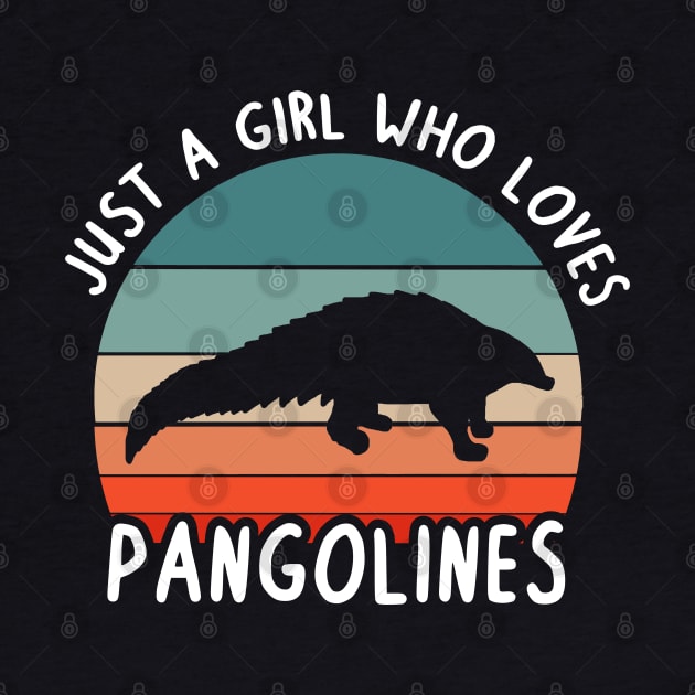 Pangolin Sunset picture retro vintage motif animal by FindYourFavouriteDesign